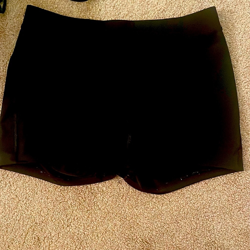 Brand: Augusta Sportswear Type: biker shorts/ spandex color: black